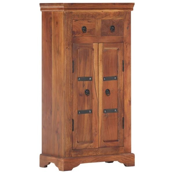 vidaXL Ντουλάπι / Ψηλός Μπουφές 50 x 30 x 100 εκ. Μασίφ Ξύλο Ακακίας