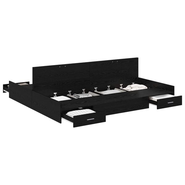 vidaXL &Kappa;&rho;&epsilon;&beta;ά&tau;&iota; &mu;&epsilon; &alpha;&pi;&omicron;&theta;&eta;&kappa;&epsilon;&upsilon;&tau;&iota;&kappa;ό &chi;ώ&rho;&omicron; &mu;&epsilon; &sigma;&upsilon;&rho;&tau;ά&rho;&iota; &Mu;&alpha;ύ&rho;&eta; &Omicron;&xi;&upsilon;ά 180 x 200 cm