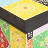 vidaXL Κουτί Αποθήκευσης Πολύχρωμο 40 x 30 x 30 εκ Μασίφ ξύλο μάνγκο