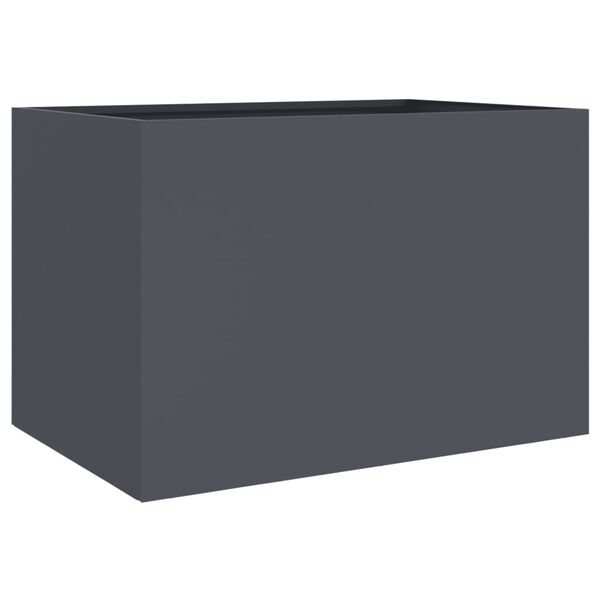 vidaXL Ζαρντινιέρα Ανθρακί 62x47x46 εκ. από Χάλυβα