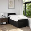 vidaXL &Kappa;&rho;&epsilon;&beta;ά&tau;&iota; Boxspring &mu;&epsilon; &Sigma;&tau;&rho;ώ&mu;&alpha; &Mu;&alpha;ύ&rho;&omicron; 80 x 200 &epsilon;&kappa;. &Upsilon;&phi;&alpha;&sigma;&mu;ά&tau;&iota;&nu;&omicron;