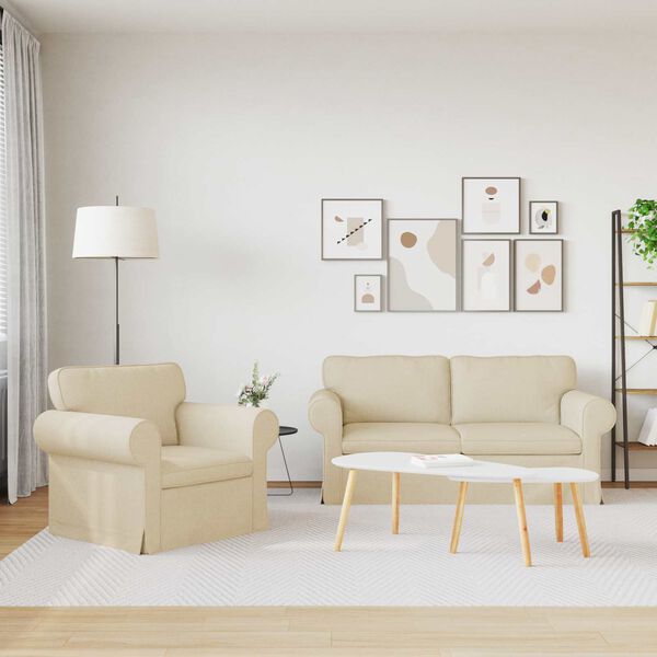 vidaXL &Kappa;&alpha;&nu;&alpha;&pi;έ&sigmaf; 2 pcs &Kappa;&rho;&epsilon;&mu; 175 x 82 x 80 &epsilon;&kappa; ύ&phi;&alpha;&sigma;&mu;&alpha;