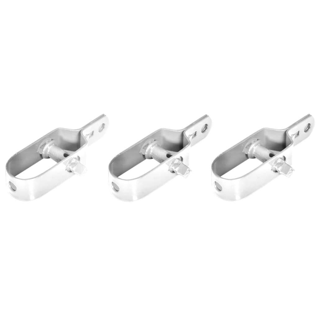 vidaXL Συρματόπλεγμα Ασημί 15 x 1,25 μ. Γαλβανισμένο Ατσάλι + Στύλοι