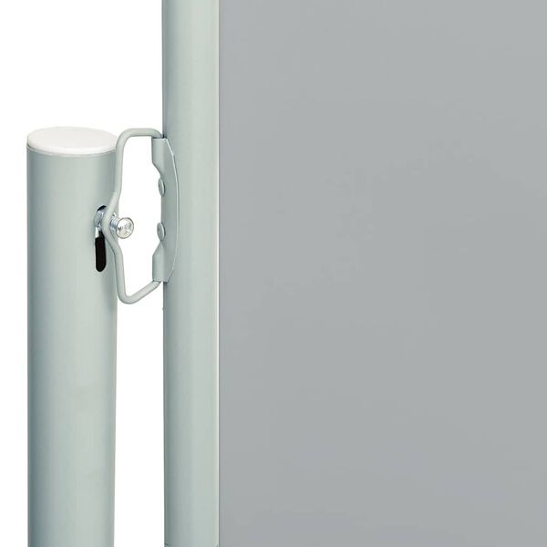 vidaXL Σκίαστρο Πλαϊνό Συρόμενο Βεράντας Γκρι 200 x 600 εκ.