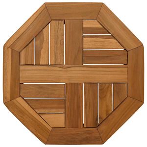 vidaXL &Epsilon;&pi;&iota;&phi;ά&nu;&epsilon;&iota;&alpha; &Tau;&rho;&alpha;&pi;&epsilon;&zeta;&iota;&omicron;ύ &Omicron;&kappa;&tau;ά&gamma;&omega;&nu;&eta; 40x40x2,5 &epsilon;&kappa;. &Mu;&alpha;&sigma;ί&phi; &Xi;ύ&lambda;&omicron; Teak
