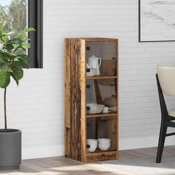 vidaXL Highboard &Pi;&alpha;&lambda;&iota;ό &Xi;ύ&lambda;&omicron; 35 x 37 x 109 &epsilon;&kappa; &Epsilon;&pi;&epsilon;&xi;&epsilon;&rho;&gamma;&alpha;&sigma;&mu;έ&nu;&omicron; &xi;ύ&lambda;&omicron;