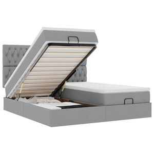 vidaXL &Omicron;&theta;&omega;&mu;&alpha;&nu;&iota;&kappa;ό &kappa;&rho;&epsilon;&beta;ά&tau;&iota; &mu;&epsilon; &sigma;&tau;&rho;ώ&mu;&alpha;&tau;&alpha; & LEDs &Alpha;&nu;&omicron;&iota;&chi;&tau;ό &gamma;&kappa;&rho;&iota; ύ&phi;&alpha;&sigma;&mu;&alpha;