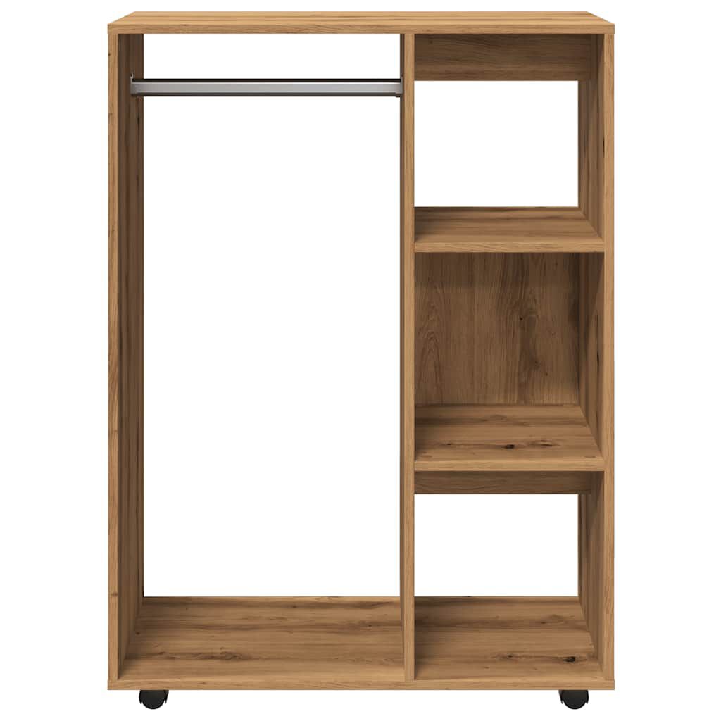 vidaXL Ντουλάπα Τεχνίτης Δρυς 80x40x110 εκ Επεξεργασμένο Ξύλο