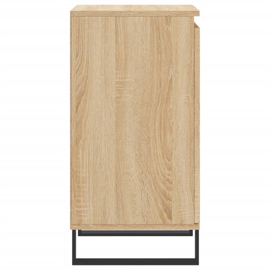 vidaXL Ντουλάπια 2 τεμ. Sonoma Δρυς 40x35x70 εκ. Επεξεργασμένο Ξύλο