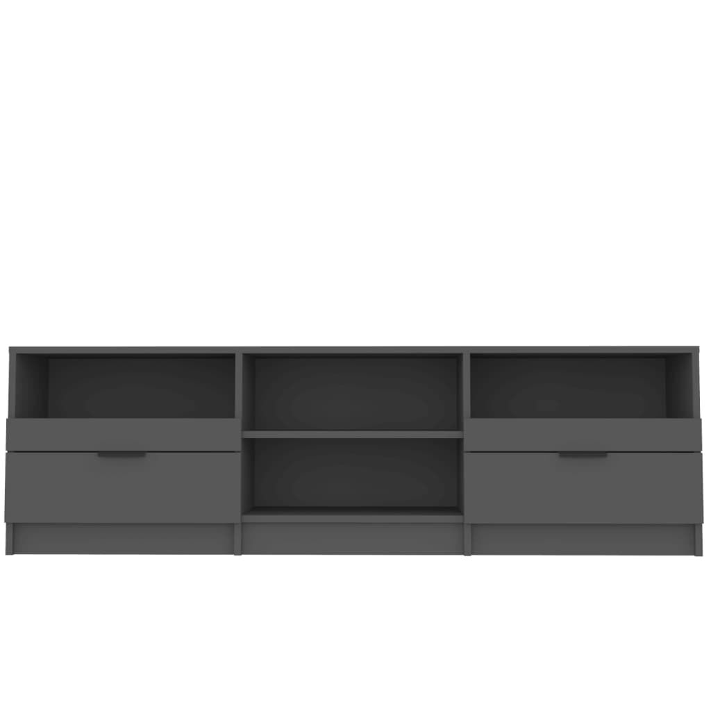 vidaXL Έπιπλο Τηλεόρασης Μαύρο 150x33,5x45 εκ. από Επεξεργασμένο Ξύλο