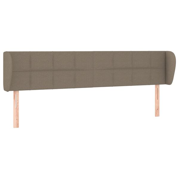 vidaXL &Kappa;&epsilon;&phi;&alpha;&lambda;ά&rho;&iota; &mu;&epsilon; &Pi;&tau;&epsilon;&rho;ύ&gamma;&iota;&alpha; Taupe 183x23x78/88 &epsilon;&kappa;. &Upsilon;&phi;&alpha;&sigma;&mu;ά&tau;&iota;&nu;&omicron;