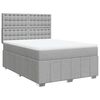 vidaXL &Kappa;&rho;&epsilon;&beta;ά&tau;&iota; Boxspring &mu;&epsilon; &Sigma;&tau;&rho;ώ&mu;&alpha; &Alpha;&nu;&omicron;&iota;&chi;&tau;ό &Gamma;&kappa;&rho;&iota; 140x200 &epsilon;&kappa;. &Upsilon;&phi;&alpha;&sigma;&mu;ά&tau;&iota;&nu;&omicron;