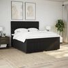 vidaXL &Kappa;&rho;&epsilon;&beta;ά&tau;&iota; Boxspring &mu;&epsilon; &Sigma;&tau;&rho;ώ&mu;&alpha; &Mu;&alpha;ύ&rho;&omicron; 180x200 &epsilon;&kappa;. &Upsilon;&phi;&alpha;&sigma;&mu;ά&tau;&iota;&nu;&omicron;