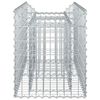 vidaXL &Alpha;&nu;&alpha;&sigma;&eta;&kappa;&omega;&mu;έ&nu;&omicron; &kappa;&rho;&epsilon;&beta;ά&tau;&iota; gabion &Alpha;&sigma;&eta;&mu;ί 100 x 50 x 60 &epsilon;&kappa;
