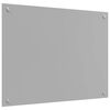 vidaXL Πίσω Πάνελ Κουζίνας 2 pcs Ανοιχτό γκρι 80 x 50 cm