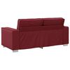 vidaXL Πολυθρόνα-καναπές Κόκκινο 180 x 78 x 84 εκ. Δερματίνη