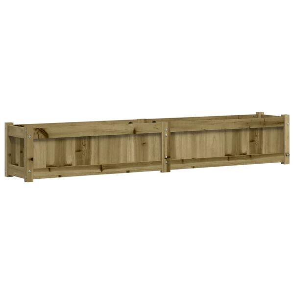 vidaXL Ζαρντινιέρα 180 x 31 x 31 εκ. από Εμποτισμένο Ξύλο Πεύκου