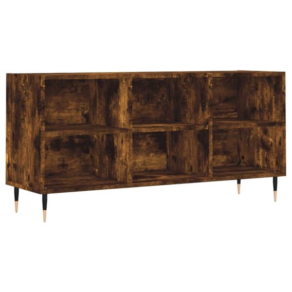 vidaXL Έπιπλο Τηλεόρασης Καπνιστή Δρυς 103,5x30x50 Επεξεργασμένο Ξύλο
