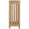 vidaXL Καλάθι Άπλυτων 35 x 25 x 60 εκ. από Μασίφ Ξύλο Teak