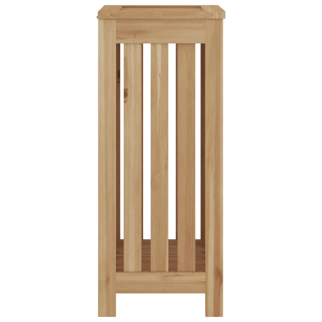 vidaXL Καλάθι Άπλυτων 35 x 25 x 60 εκ. από Μασίφ Ξύλο Teak