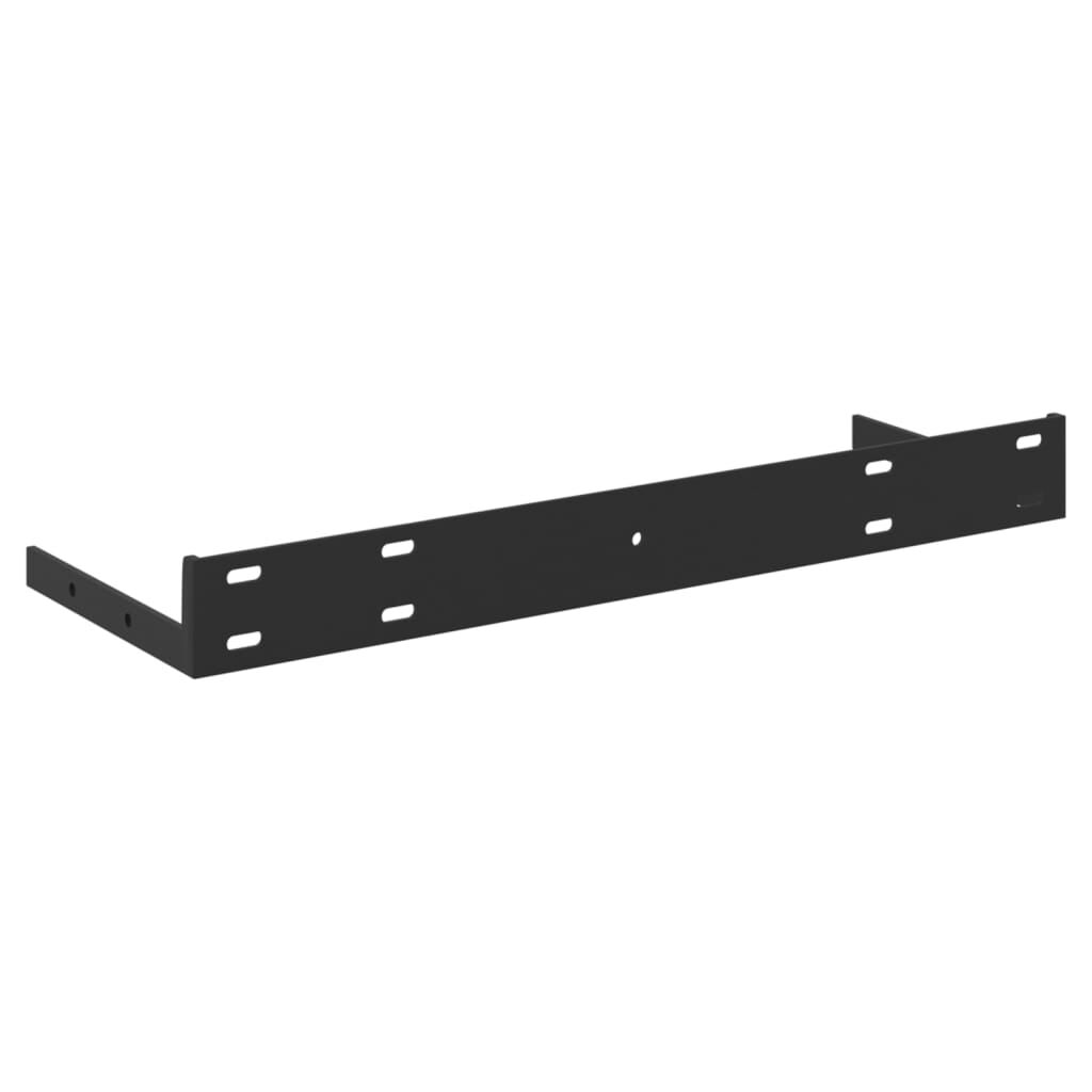 vidaXL Ράφια Τοίχου 4 τεμ. Γκρι Σκυροδέματος 40 x 23 x 3,8 εκ. MDF