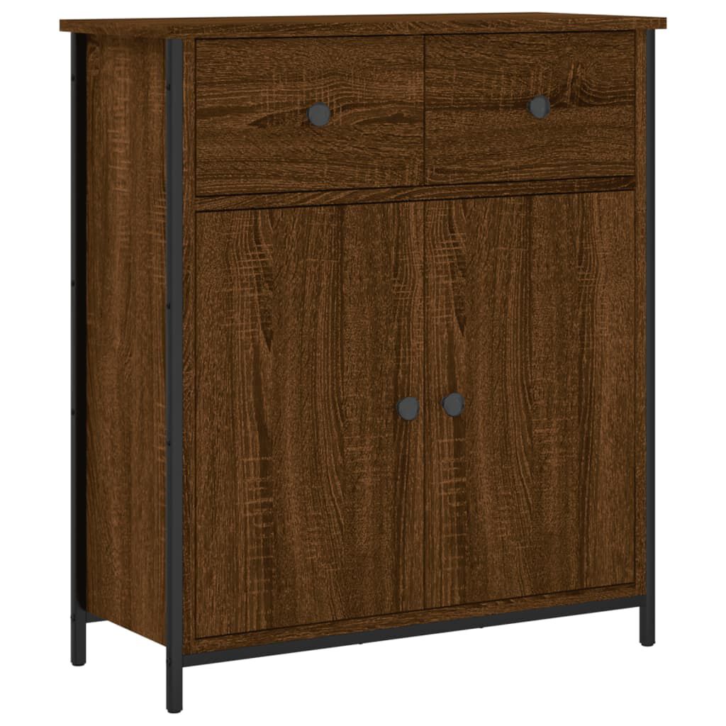 vidaXL Ντουλάπι Καφέ Δρυς 70 x 30 x 80 εκ. από Επεξεργ. Ξύλο