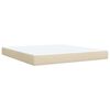 vidaXL &Kappa;&rho;&epsilon;&beta;ά&tau;&iota; Boxspring &mu;&epsilon; &Sigma;&tau;&rho;ώ&mu;&alpha; &Kappa;&rho;&epsilon;&mu; 180x200 &epsilon;&kappa;. &Upsilon;&phi;&alpha;&sigma;&mu;ά&tau;&iota;&nu;&omicron;