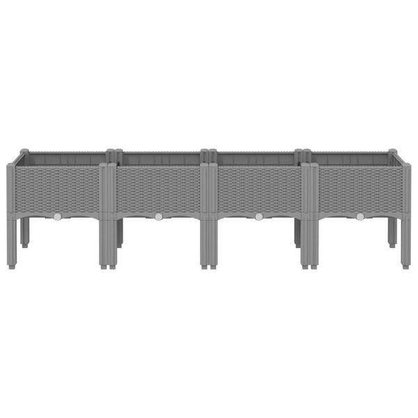 vidaXL &Zeta;&alpha;&rho;&nu;&tau;&iota;&nu;&iota;έ&rho;&alpha; &Kappa;ή&pi;&omicron;&upsilon; &mu;&epsilon; &Pi;ό&delta;&iota;&alpha; &Alpha;&nu;. &Gamma;&kappa;&rho;&iota; 160x40x42 &epsilon;&kappa; &Pi;&omicron;&lambda;&upsilon;&pi;&rho;&omicron;&pi;&upsilon;&lambda;έ&nu;&iota;&omicron;