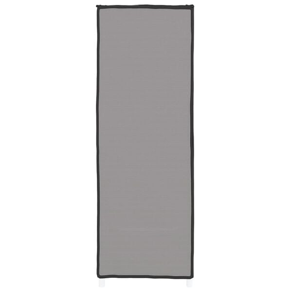 vidaXL Ντουλάπα Παπουτσιών Γκρι 60 x 28 x 90 εκ. Υφασμάτινη