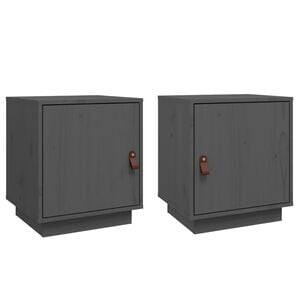 vidaXL &Kappa;&omicron;&mu;&omicron;&delta;ί&nu;&alpha; 2 &tau;&epsilon;&mu;. &Gamma;&kappa;&rho;&iota; 40x34x45 &epsilon;&kappa;. &alpha;&pi;ό &Mu;&alpha;&sigma;ί&phi; &Xi;ύ&lambda;&omicron; &Pi;&epsilon;ύ&kappa;&omicron;&upsilon;