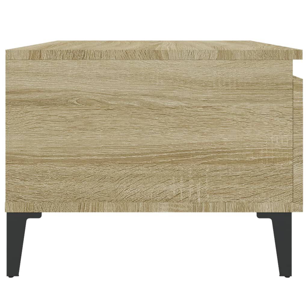 vidaXL Τραπεζάκια Σαλονιού 2 τεμ. Sonoma Δρυς 50x46x35 εκ. Επεξ. Ξύλο