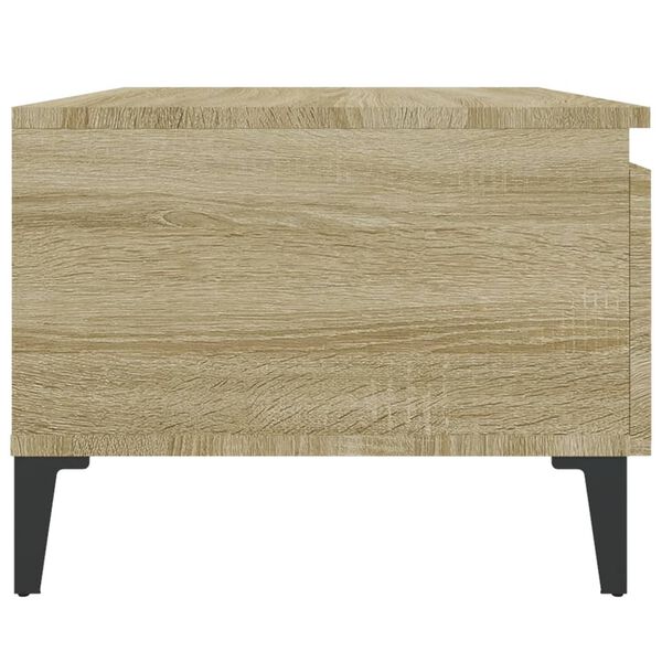 vidaXL Τραπεζάκια Σαλονιού 2 τεμ. Sonoma Δρυς 50x46x35 εκ. Επεξ. Ξύλο