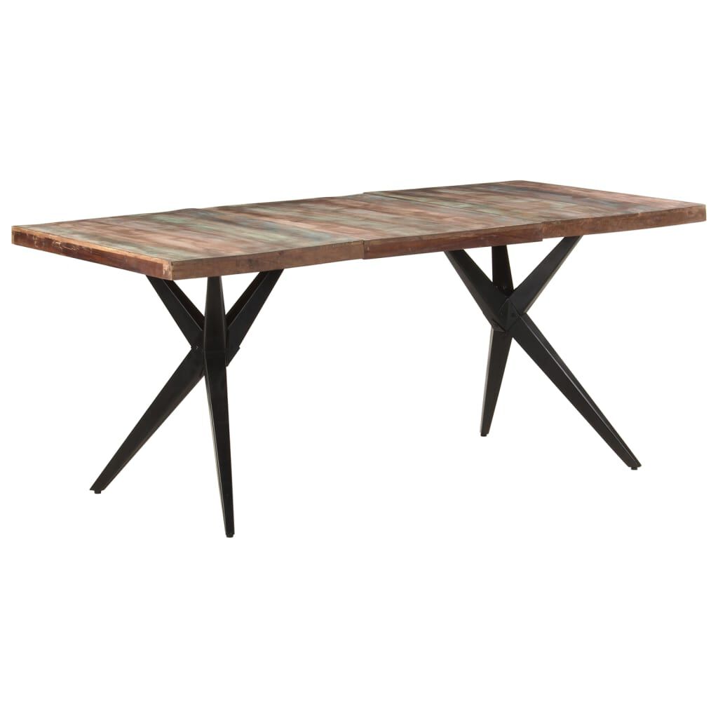 vidaXL Τραπεζαρία 180 x 90 x 76 εκ. από Μασίφ Ανακυκλωμένο Ξύλο