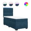 vidaXL &Kappa;&rho;&epsilon;&beta;ά&tau;&iota; Boxspring &mu;&epsilon; &Sigma;&tau;&rho;ώ&mu;&alpha; &Mu;&pi;&lambda;&epsilon; 90x190 &epsilon;&kappa;. &Beta;&epsilon;&lambda;&omicron;ύ&delta;&iota;&nu;&omicron;