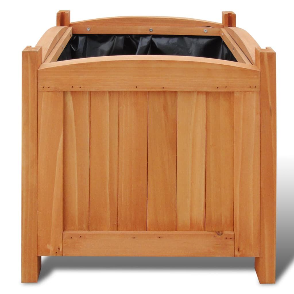 vidaXL Γλάστρες Υπερυψωμένες 4 τεμ. 30 x 30 x 30 εκ.