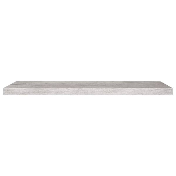 vidaXL Ράφια Τοίχου 2 τεμ. Γκρι Σκυροδέματος 90 x 23,5 x 3,8 εκ. MDF