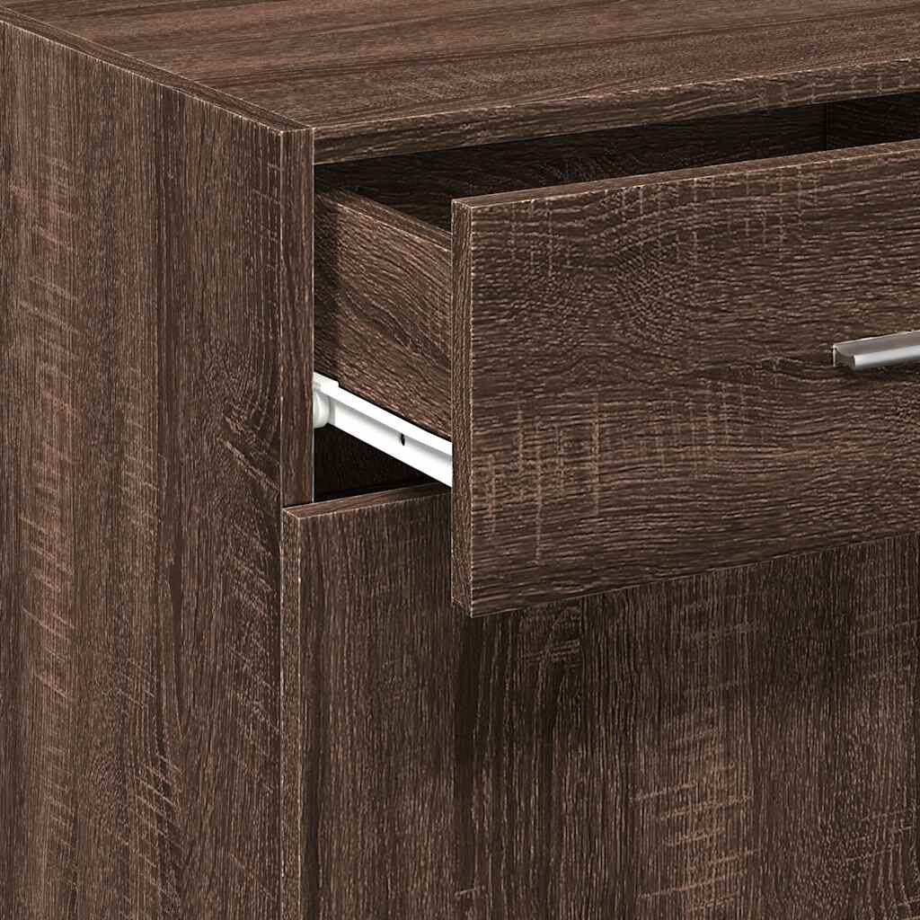 vidaXL Ντουλάπι Καφέ Δρυς 45x42,5x93 εκ. Επεξεργασμένο Ξύλο