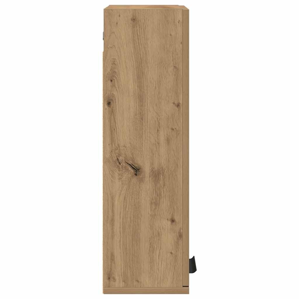 vidaXL Ντουλάπι Μπάνιου Επιτοίχιο Artisan Δρυς 32 x 20 x 67 εκ.