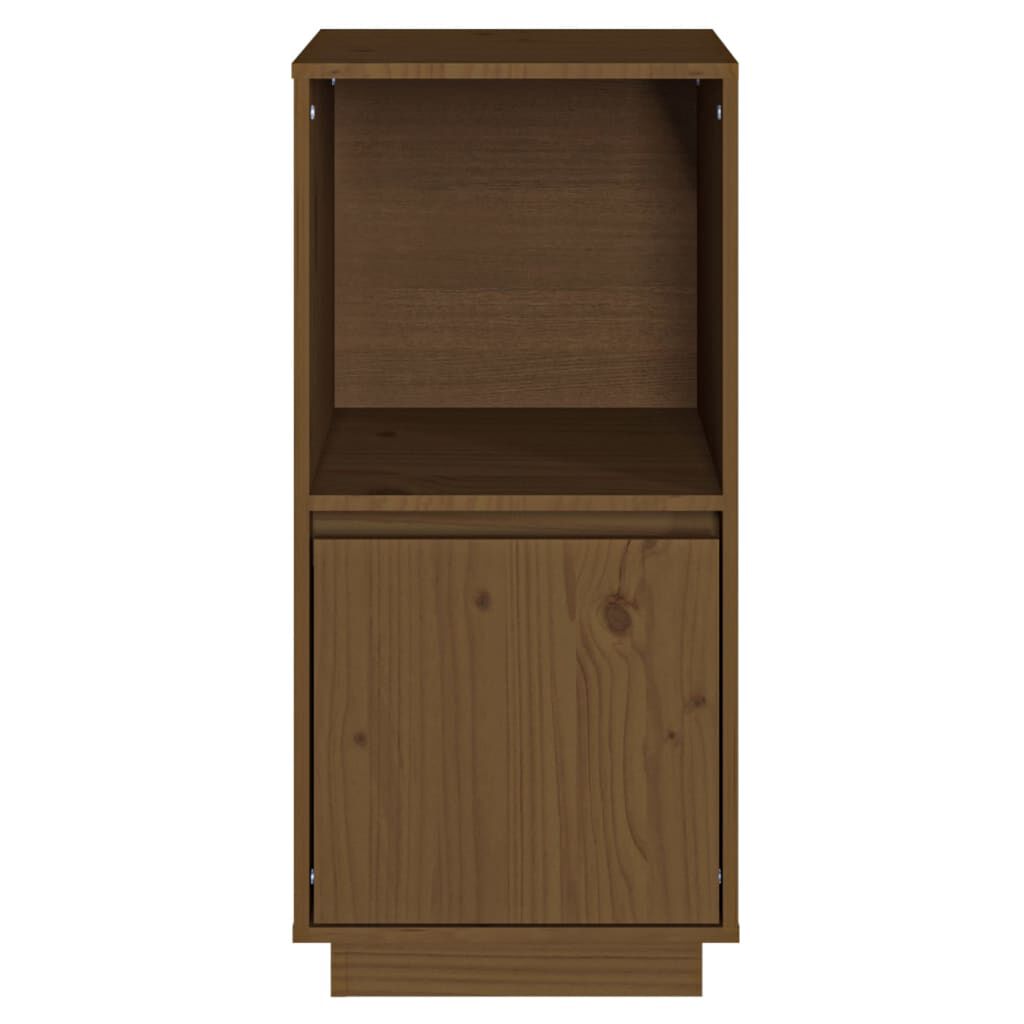 vidaXL Ντουλάπι Καφέ Μέλι 38 x 35 x 80 εκ. από Μασίφ Ξύλο Πεύκου
