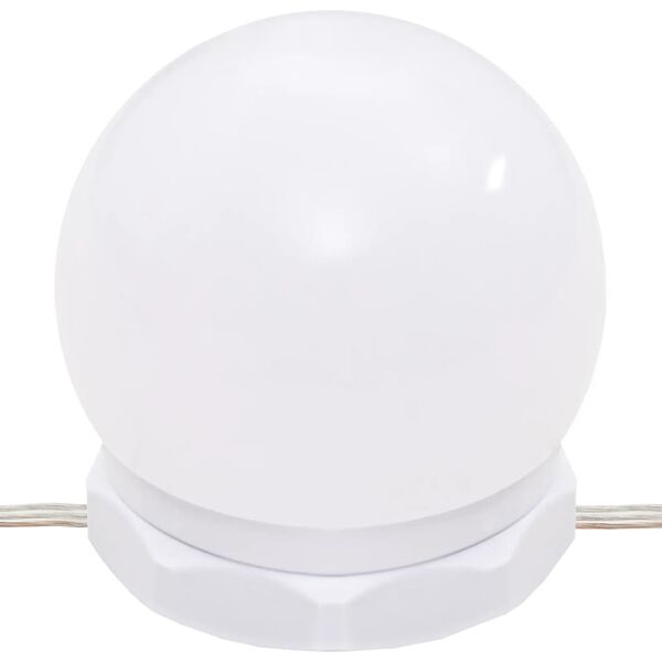 vidaXL Έπιπλο Καθρέπτη με LED Γκρι Sonoma 90x31,5x62 εκ.