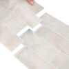 vidaXL Πλακάκι Subway 10 pcs Μπεζ Μάρμαρο 29.4 x 21.4 εκ.