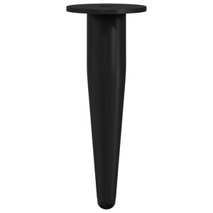vidaXL &Pi;ό&delta;&iota;&alpha; &Epsilon;&pi;ί&pi;&lambda;&omega;&nu; 2 pcs &Mu;&alpha;ύ&rho;&omicron; &Oslash; 40 x 98 mm &Sigma;ί&delta;&epsilon;&rho;&omicron;