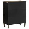 vidaXL Sideboard &alpha;&nu;&omicron;&iota;&chi;&tau;ό &gamma;&kappa;&rho;&iota; 60x33,5x75 cm &mu;&alpha;&sigma;ί&phi; &xi;ύ&lambda;&omicron; Mango