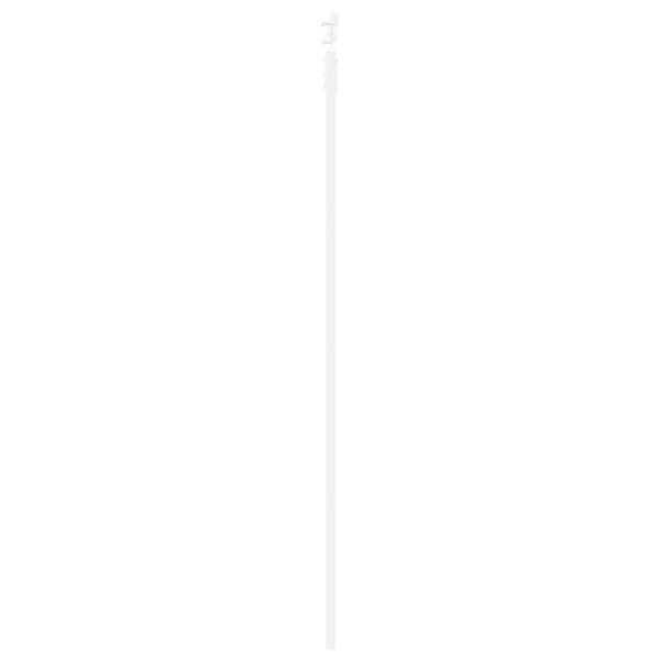 vidaXL Συρόμενη Πόρτα Λευκό 78 x 232 cm