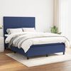vidaXL &Kappa;&rho;&epsilon;&beta;ά&tau;&iota; Boxspring &mu;&epsilon; &Sigma;&tau;&rho;ώ&mu;&alpha; &Mu;&pi;&lambda;&epsilon; 140x190 &epsilon;&kappa;. &Upsilon;&phi;&alpha;&sigma;&mu;ά&tau;&iota;&nu;&omicron;