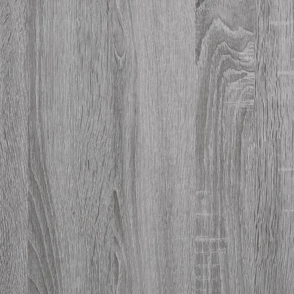 vidaXL Βιβλιοθήκη Γκρι Sonoma 97,5x29,5x100 εκ. από Επεξεργασμένο Ξύλο