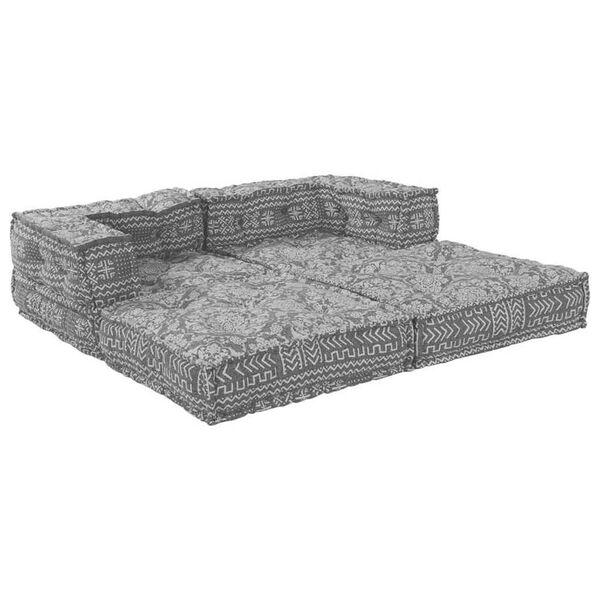 vidaXL Μαξιλάρι 2 pcs Ανοιχτό γκρι 70 x 70 x 54 εκ Πολυεστέρας