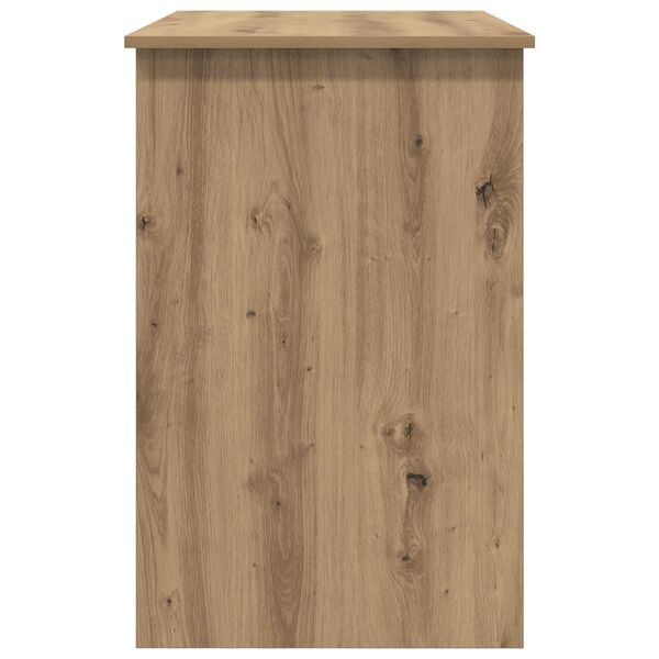 vidaXL Γραφείο artisan δρυς 100 x 50 x 76 εκ. Επεξεργασμένο ξύλο