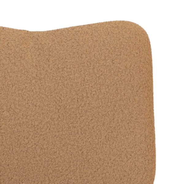 vidaXL Χαλαρωτική Πολυθρόνα Μπεζ 63 x 67 x 94 εκ. ύφασμα