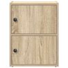 vidaXL Βιβλιοθήκη Sonoma Δρυς 40x24x52 εκ. από Επεξεργασμένο Ξύλο